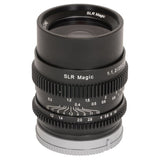 SLR Magic CINE 35mm f1.2 Lens - Sony E Mount, Full frame  - CINEGEARPRO