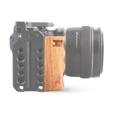 SMALLRIG 1970 Wooden Handgrip for Sony A6500 ILCE-6500 Side Handles - CINEGEARPRO