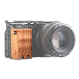 SMALLRIG 1970 Wooden Handgrip for Sony A6500 ILCE-6500 Side Handles - CINEGEARPRO