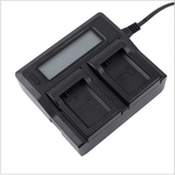 CGPro NP-F Dual Digital Battery Charger w/ LCD Display For NP-F970/750/550 Charger - CINEGEARPRO