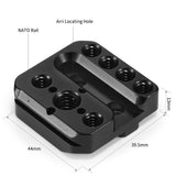 SmallRig 2214 Mounting Plate for DJI Ronin S SmallRig - CINEGEARPRO