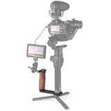 SmallRig 2222 Universal Wooden Side Handle for RoninS/Zhiyun Crane Series Handheld Gimbal Wooden Handles - CINEGEARPRO