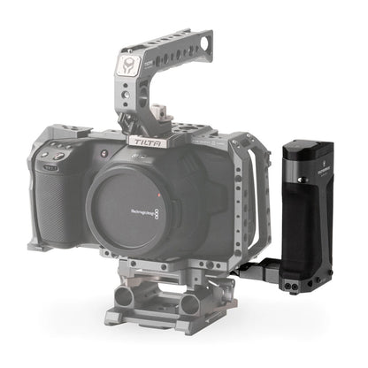 TiLTA TA-SH4-57-G Power Side Handle F570 For BMPCC 4K/6K/S1H/GH5/GH5s/Z6/Z7/XT3/A6 Series Cage Type I Side Handles - CINEGEARPRO
