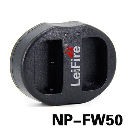 Dual USB Charger for Sony NP-FW50 Battery