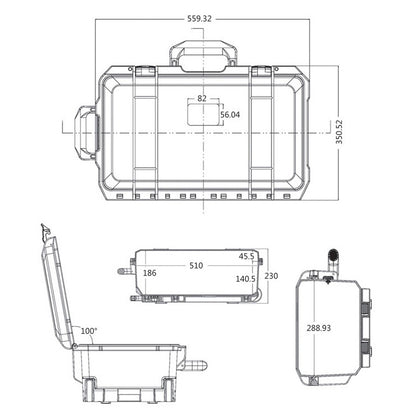 CINECASEPRO CP-AIR100 Filmmaker Protection Case Bag/Cases - CINEGEARPRO