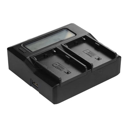 CGPro DMW-DCC12 Dual Digital Battery Charger w/ LCD Display For BLF19E Charger - CINEGEARPRO