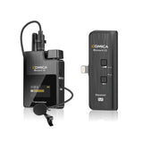 Comica BoomX-D 2.4G Digital 1-Trigger-2 Wireless Microphone For Smartphone