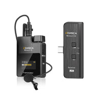 Comica BoomX-D 2.4G Digital 1-Trigger-2 Wireless Microphone For Smartphone