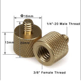 SMALLRIG 1027 Thread Adapter with female 3/8" to male 1/4" thread Screws - CINEGEARPRO