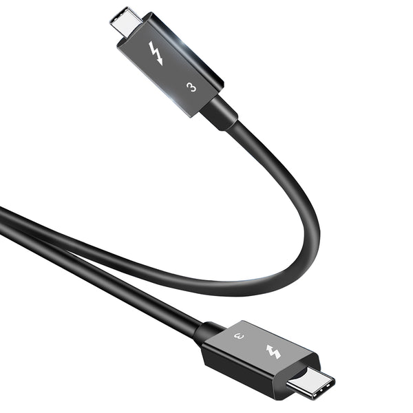 CINEDISKPRO Thunderbolt 3 Cable (40Gbps) 100W USB-C to USB-C 50cm/19.69" E-Mark Chip