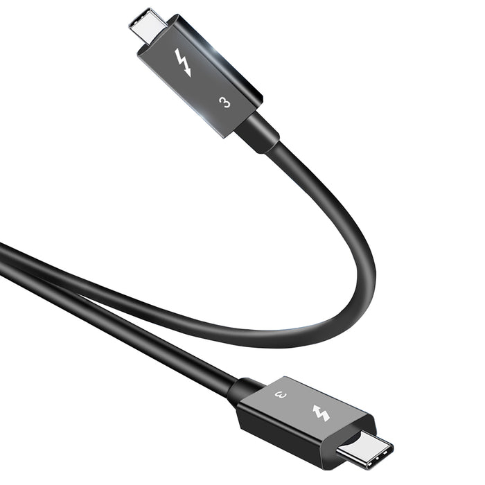 CINEDISKPRO Thunderbolt 3 Cable (40Gbps) 100W USB-C to USB-C 50cm/19.69" E-Mark Chip