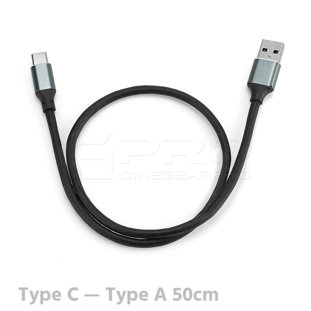 CINEDISKPRO Type-C to Type-C Data/Sync Cable USB 3.1 10Gbps Dual USB-C  23cm/9inch