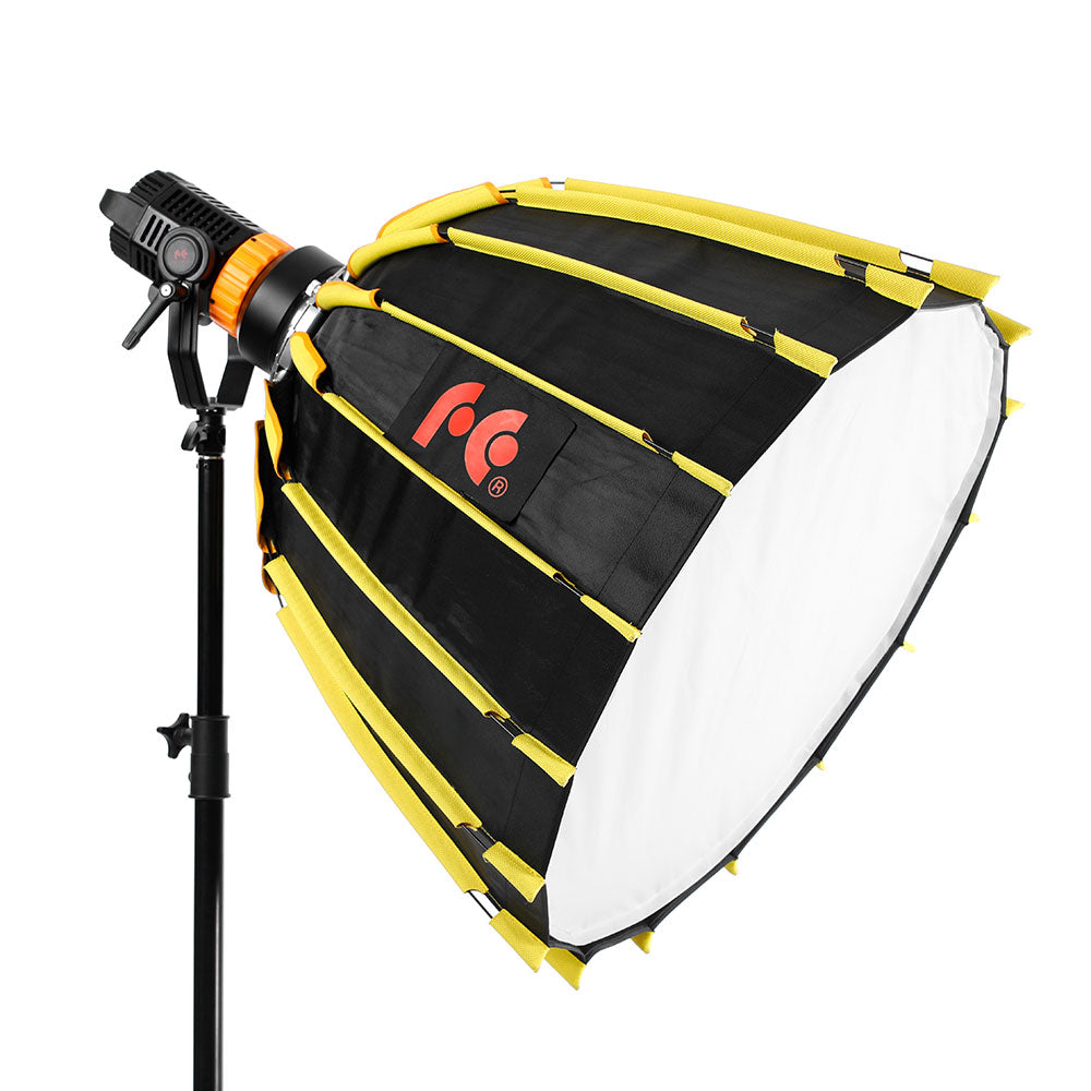 FALCONEYES Softbox With HoneyComb Grid (70cm/90cm) For P-12 LED Fresnel Light Lighting Accessories - CINEGEARPRO