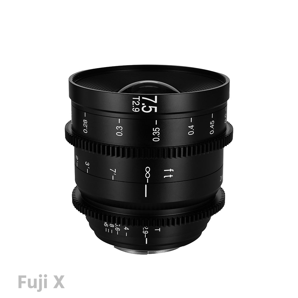 Laowa 7.5mm T2.9 Zero-D S35 Cine Lens Ultra Wide-angle
