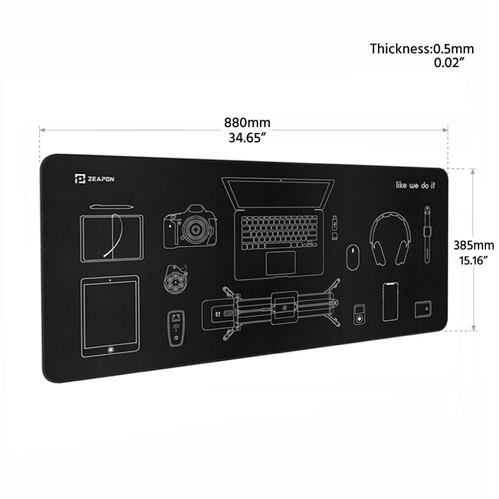 ZEAPON Mouse Pad 880x395mm