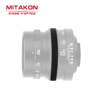 CGPro Seamless Lens Gear 0.8m For Mitakon ZHONG YI Optics Lens
