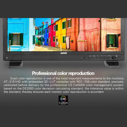 RUIGE-ACTION AT-2151HD 21.5” Ultra Bright 3G-SDI HDMI Broadcast Director Monitor Case Kit Monitor - CINEGEARPRO