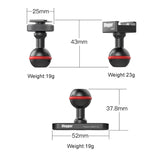 Vlogger Ultra Arm Ball Kit For VIPER Magic Arm With Cold Shoe Mount and Adapter Articulated Arms - CINEGEARPRO