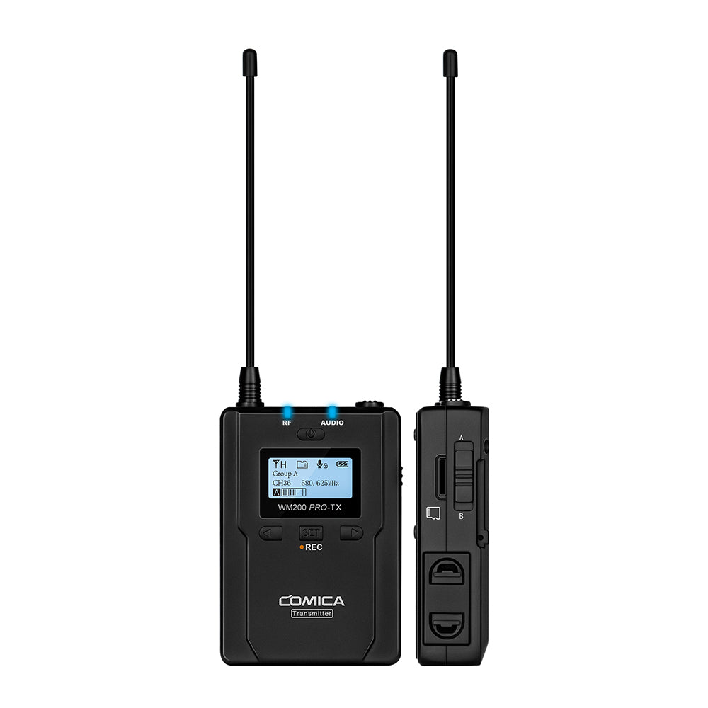 COMICA CVM-WM200 PRO UHF Metal Dual-channel Wireless Microphone