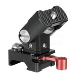 CGPro Camera Monitor Support Holder With 1/4"-20 Mounting Stud & QR NATO Clamp NATO Rail Components - CINEGEARPRO