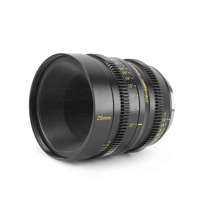Mitakon Speedmaster Cinema Lens Set MFT Mount 17mm/25mm/35mm