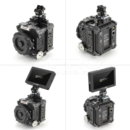 Vlogger Multi-Functional Monitor Mounting Kit Built-in HDMI Cable Clamp
