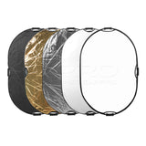 Vlogger 5 in 1 Collapsible Reflector 80cmx120cm  - CINEGEARPRO