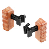 CGPro Mini Wooden Handle Grip with NATO Clamp NATO Handles - CINEGEARPRO