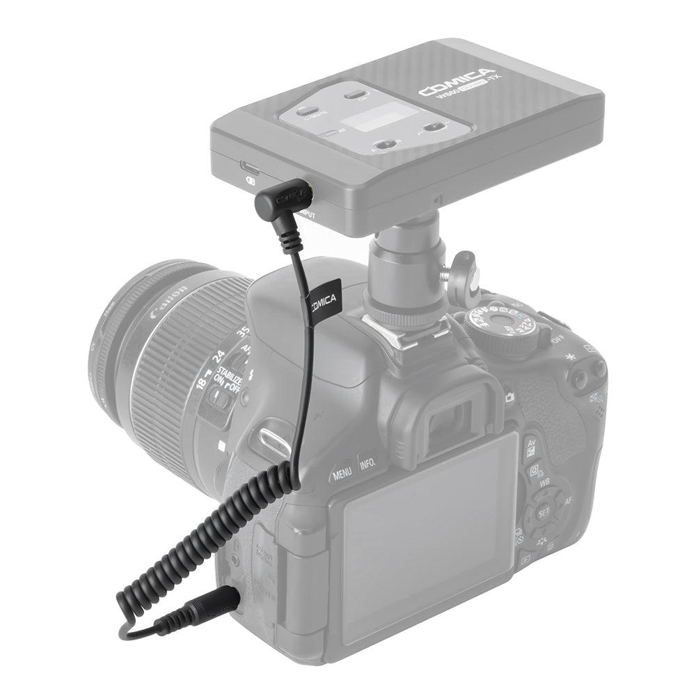 COMICA 3.5mm TRS-TRS Audio Cable for Camera