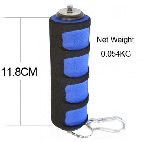 CGPro Grooved Foam Hand Grip with 1/4 inch-20 Male Thread