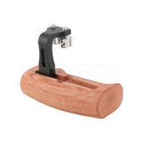 CGPro Versatile Wooden Handgrip With Invertible & Adjustable 1/4" Thumbscrew Connection (Either Side) Wooden Handles - CINEGEARPRO