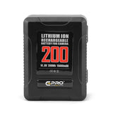 CGPro Ultra Small Size Mini V-Lock Li-Ion V-Mount Battery w/ USB Output (98-270Wh) Battery - CINEGEARPRO