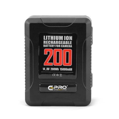 CGPro Ultra Small Size Mini V-Lock Li-Ion V-Mount Battery w/ USB Output (98-270Wh)