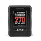 CGPro Ultra Small Size Mini V-Lock Li-Ion V-Mount Battery w/ USB Output (98-270Wh) Battery - CINEGEARPRO