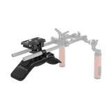 CGPro Shoulder Mount With Manfrotto Quick Release Plate Assembly & Adjustable 15mm Railblock