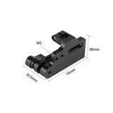 CGPro Samsung T5 SSD Mount Bracket SSD Holder Clamp For BMPCC 4K Cage Kit Clamp - CINEGEARPRO
