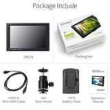 FEELWORLD FW279 7 Inch Ultra Bright 2200nit Daylight Viewable Field Monitor 4K HDMI In Out Monitor - CINEGEARPRO