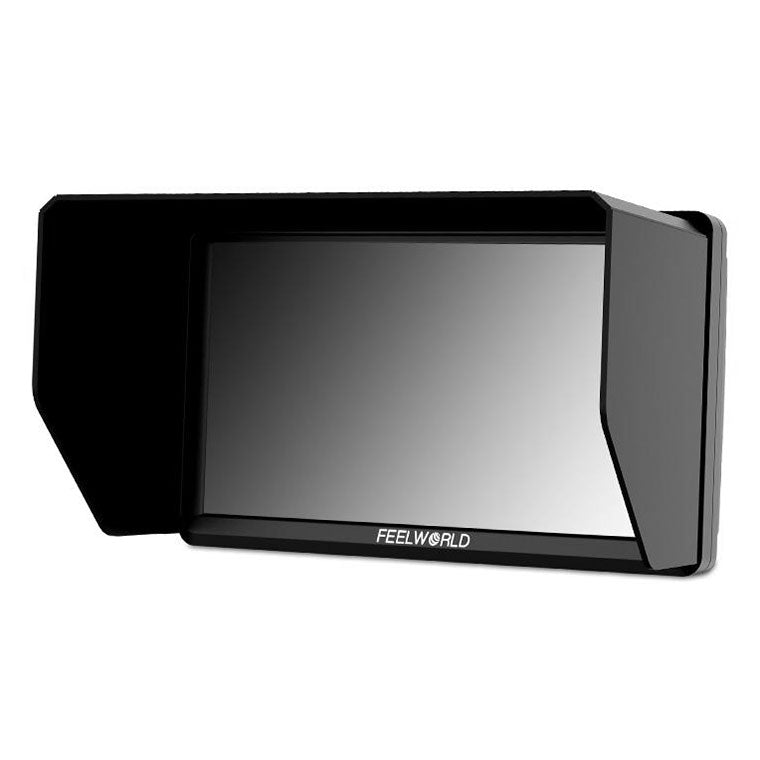 FEELWORLD S55 5.5 Inch DSLR Camera Field Monitor IPS 1280x720 Support 4K HDMI Input Output Tilt Arm Power Output Monitor - CINEGEARPRO