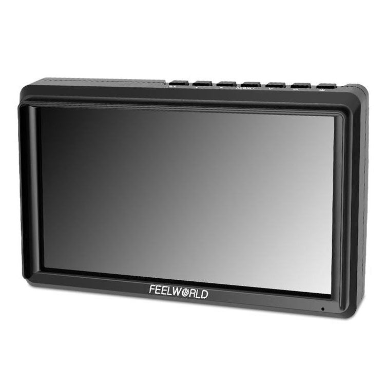 FEELWORLD S55 5.5 Inch DSLR Camera Field Monitor IPS 1280x720 Support 4K HDMI Input Output Tilt Arm Power Output Monitor - CINEGEARPRO