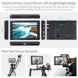 FEELWORLD FW279S 7 Inch 2200nit Daylight Viewable Monitor 3G-SDI 4K HDMI In/Out Monitor - CINEGEARPRO