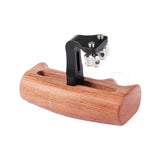 CGPro Versatile Wooden Handgrip With Invertible & Adjustable 1/4" Thumbscrew Connection (Either Side) Wooden Handles - CINEGEARPRO