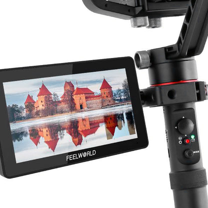 FEELWORLD F6 PLUS 5.5 Inch 3D LUT Touch Screen Camera Field Monitor HDMI FHD Support 4K Input Output Monitor - CINEGEARPRO