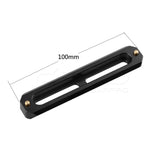 CGPro Triple NATO Rail Quick Release Bar 50mm / 70mm / 100mm NATO Rail Components - CINEGEARPRO