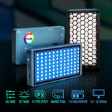 FALCONEYES PocketLite F7 RGB 12W 2500K-9000K Led Video Camera Light Magnetic Design LED Lighting - CINEGEARPRO