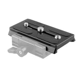 CGPro Manfrotto Quick Release Adapter Baseplate Slide-in Style For Padded Shoulder Mount Baseplates - CINEGEARPRO
