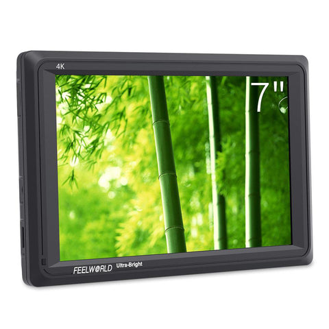 FEELWORLD FW279 7 Inch Ultra Bright 2200nit Daylight Viewable Field Monitor 4K HDMI In Out