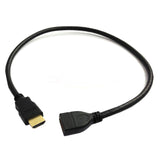 CGPro AM-AF-50 HDMI Type A male to HDMI Type A Female extension cable 50cm with Gold Connector HDMI Cable - CINEGEARPRO