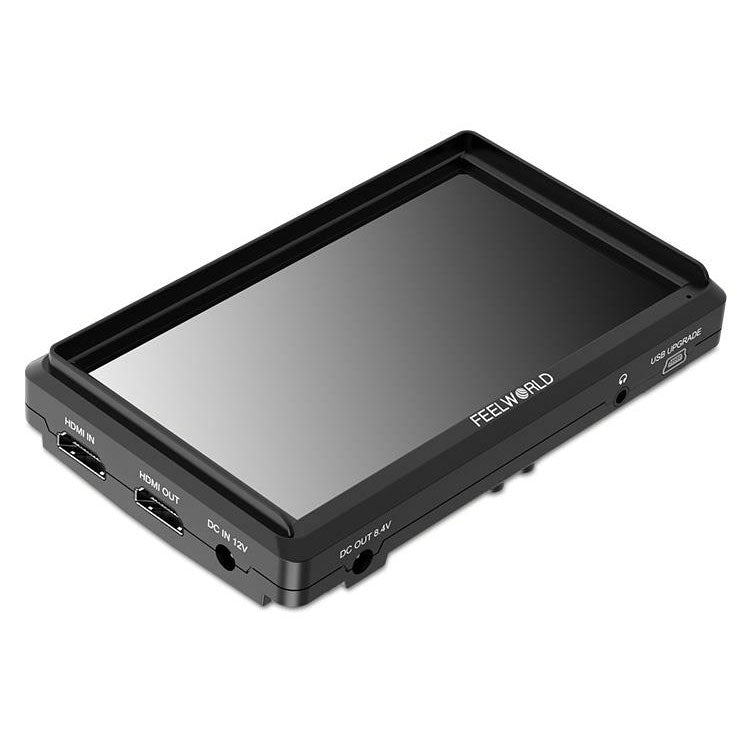 FEELWORLD S55 5.5 Inch DSLR Camera Field Monitor IPS 1280x720 Support 4K HDMI Input Output Tilt Arm Power Output Monitor - CINEGEARPRO