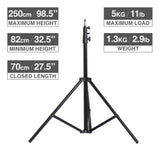 FalconEyes I-2501B Light Stand Max Height 250cm