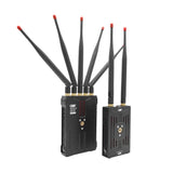 Crystal Video Technology 200M Long-Range Wireless HD Video Transmission Kit with Duo RX